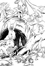 coloring page David the Gnome